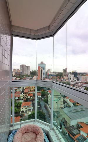 Apartamento à venda com 61m², 1 quarto e 2 vagasSuíte Sacada 