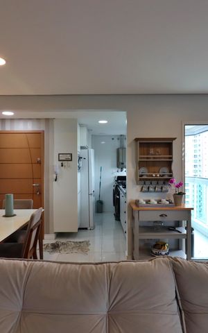 Apartamento à venda com 61m², 1 quarto e 2 vagasSala 