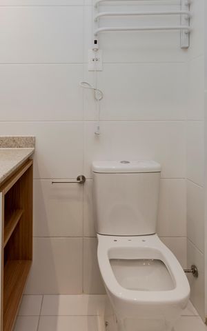 Studio à venda com 32m², 1 quarto e 1 vaga Studio à venda com 32m², 1 quarto e 1 vagaBanheiro