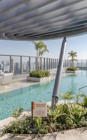Studio à venda com 32m², 1 quarto e 1 vaga Studio à venda com 32m², 1 quarto e 1 vagaPiscina