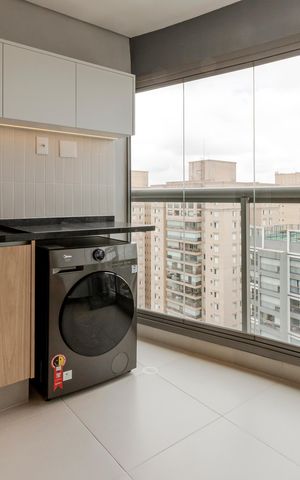 Studio à venda com 32m², 1 quarto e 1 vaga Studio à venda com 32m², 1 quarto e 1 vagaVaranda