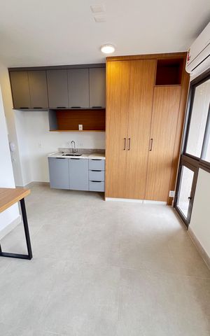Studio para alugar com 22m², 1 quarto e sem vaga