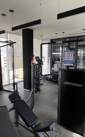 Studio para alugar com 27m², 1 quarto e sem vaga Studio para alugar com 27m², 1 quarto e sem vagaAcademia
