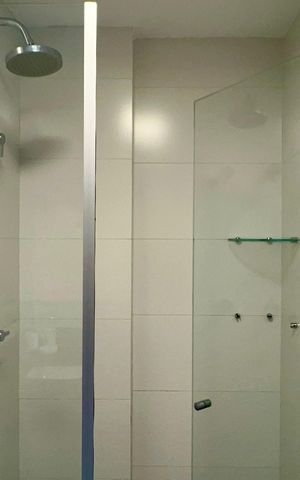 Studio para alugar com 27m², 1 quarto e sem vaga Studio para alugar com 27m², 1 quarto e sem vagaBanheiro