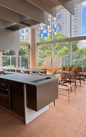 Studio para alugar com 27m², 1 quarto e sem vaga Studio para alugar com 27m², 1 quarto e sem vagaSalão de Festas