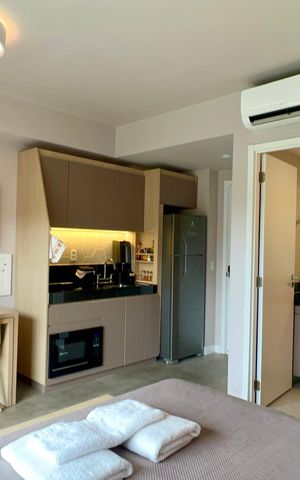 Studio para alugar com 27m², 1 quarto e sem vaga Studio para alugar com 27m², 1 quarto e sem vagaStudio
