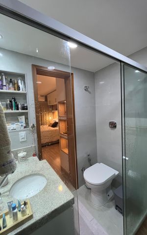 Apartamento à venda com 120m², 4 quartos e 2 vagas Apartamento à venda com 120m², 4 quartos e 2 vagasBanheiro