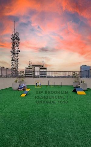 Studio à venda com 21m², 1 quarto e sem vaga