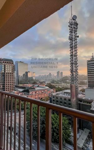 Studio à venda com 21m², 1 quarto e sem vaga
