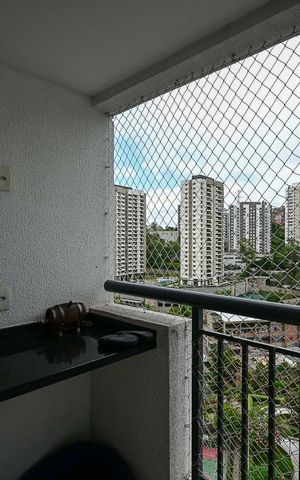 Apartamento à venda com 55m², 2 quartos e 1 vagaVaranda