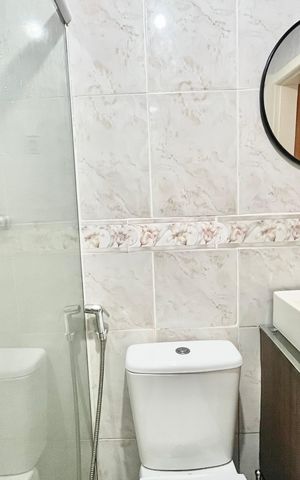 Apartamento à venda com 82m², 2 quartos e sem vaga Apartamento à venda com 82m², 2 quartos e sem vagaBanheiro