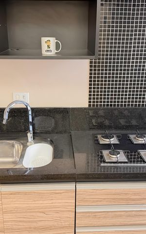 Apartamento para alugar com 58m², 1 quarto e sem vaga Apartamento para alugar com 58m², 1 quarto e sem vagaCozinha