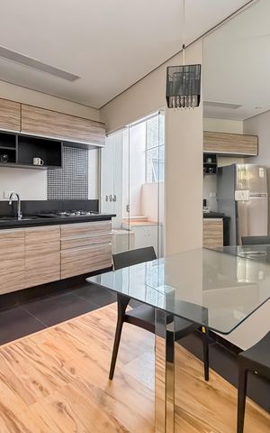 Apartamento para alugar com 58m², 1 quarto e sem vaga Apartamento para alugar com 58m², 1 quarto e sem vagaCozinha