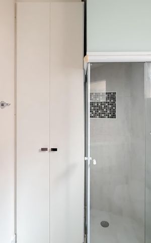 Apartamento para alugar com 58m², 1 quarto e sem vaga Apartamento para alugar com 58m², 1 quarto e sem vagaBanheiro da Suíte