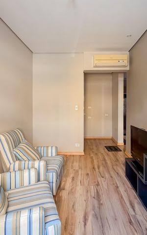 Apartamento para alugar com 58m², 1 quarto e sem vaga Apartamento para alugar com 58m², 1 quarto e sem vagaSala