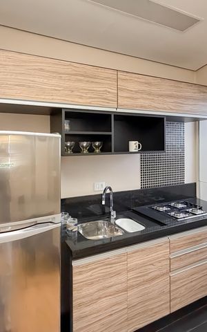 Apartamento para alugar com 58m², 1 quarto e sem vaga Apartamento para alugar com 58m², 1 quarto e sem vagaCozinha