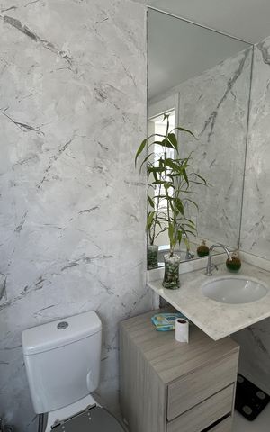 Apartamento à venda com 138m², 2 quartos e 1 vagaBanheiro Social