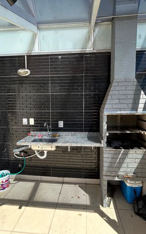 Apartamento à venda com 138m², 2 quartos e 1 vagaChurrasqueira