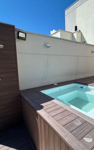 Apartamento à venda com 138m², 2 quartos e 1 vagaCobertura