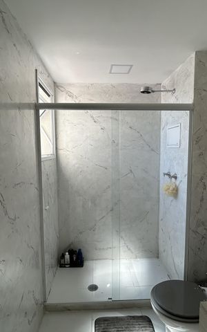 Apartamento à venda com 138m², 2 quartos e 1 vagaBanheiro Social
