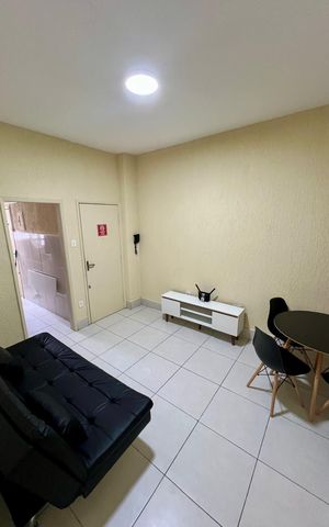 Apartamento à venda com 43m², 1 quarto e sem vaga Apartamento à venda com 43m², 1 quarto e sem vagaSala