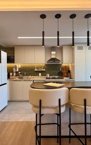 Apartamento à venda com 92m², 2 quartos e 2 vagas Apartamento à venda com 92m², 2 quartos e 2 vagasCozinha