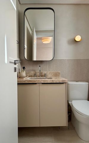 Apartamento à venda com 92m², 2 quartos e 2 vagas Apartamento à venda com 92m², 2 quartos e 2 vagasBanheiro Suíte 1