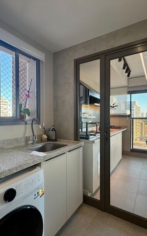 Apartamento à venda com 92m², 2 quartos e 2 vagas Apartamento à venda com 92m², 2 quartos e 2 vagasÁrea de Serviço