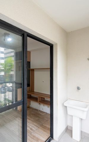 Studio à venda com 33m², 1 quarto e 1 vaga Studio à venda com 33m², 1 quarto e 1 vagaVaranda da Sala
