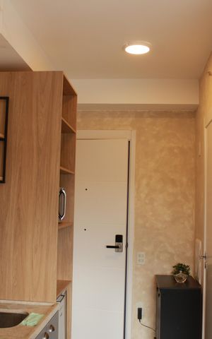 Studio à venda com 19m², 1 quarto e sem vagaCozinha