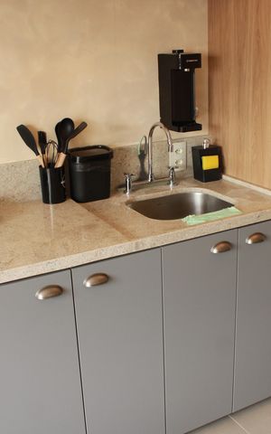 Studio à venda com 19m², 1 quarto e sem vagaCozinha