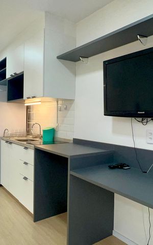 Studio para alugar com 28m², 1 quarto e sem vaga Studio para alugar com 28m², 1 quarto e sem vagaStudio