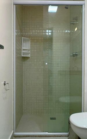 Studio para alugar com 28m², 1 quarto e sem vaga Studio para alugar com 28m², 1 quarto e sem vagaBanheiro