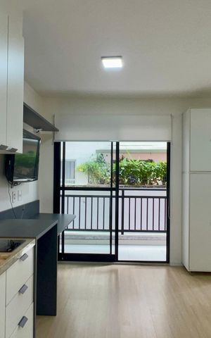 Studio para alugar com 28m², 1 quarto e sem vaga Studio para alugar com 28m², 1 quarto e sem vagaCozinha