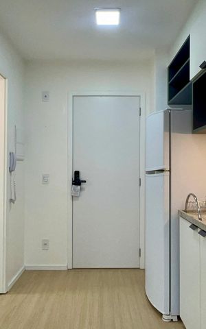 Studio para alugar com 28m², 1 quarto e sem vaga Studio para alugar com 28m², 1 quarto e sem vagaCozinha