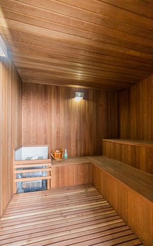 Studio à venda com 35m², 1 quarto e 1 vagaSaúna