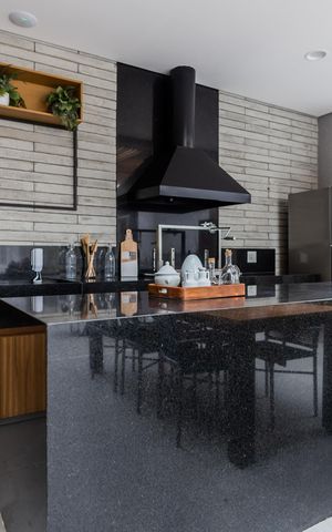 Studio à venda com 35m², 1 quarto e 1 vagaChurrasqueira