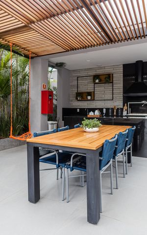 Studio à venda com 35m², 1 quarto e 1 vagaChurrasqueira