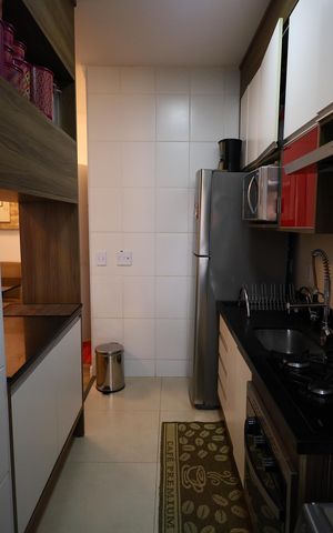 Apartamento para alugar com 48m², 2 quartos e 1 vagaCozinha e Área de Serviço