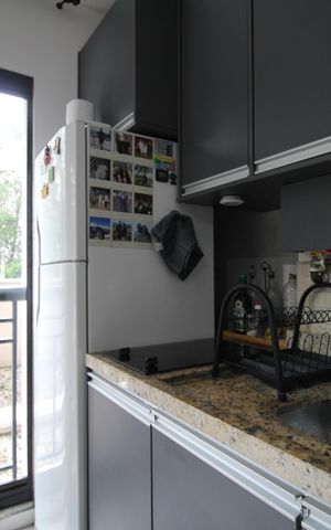 Apartamento à venda com 38m², 1 quarto e 1 vagaCozinha