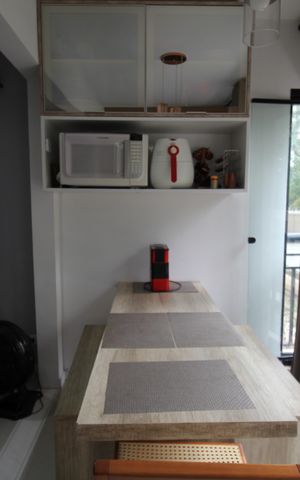 Apartamento à venda com 38m², 1 quarto e 1 vagaCozinha
