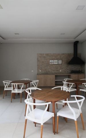 Apartamento à venda com 38m², 1 quarto e 1 vagaÁrea comum - Churrasqueira