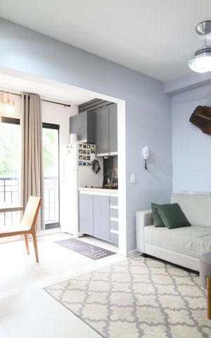 Apartamento à venda com 38m², 1 quarto e 1 vagaSala/Cozinha