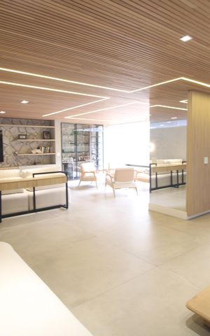 Casa de condomínio à venda com 200m², 4 quartos e 3 vagasSala