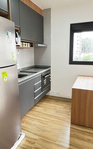 Apartamento à venda com 29m², 1 quarto e sem vaga Apartamento à venda com 29m², 1 quarto e sem vagaCozinha