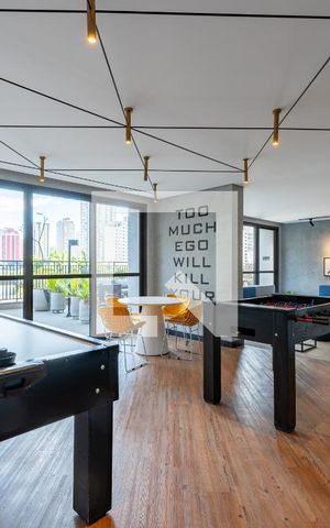 Apartamento à venda com 29m², 1 quarto e sem vaga Apartamento à venda com 29m², 1 quarto e sem vagaÁrea externa