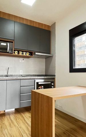 Apartamento à venda com 29m², 1 quarto e sem vaga Apartamento à venda com 29m², 1 quarto e sem vagaCozinha