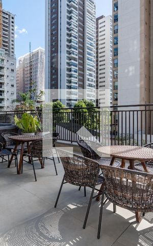 Apartamento à venda com 29m², 1 quarto e sem vaga Apartamento à venda com 29m², 1 quarto e sem vagaÁrea externa