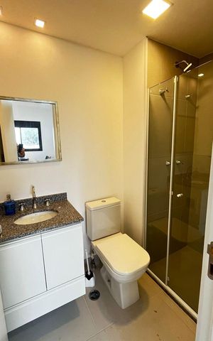 Apartamento à venda com 29m², 1 quarto e sem vaga Apartamento à venda com 29m², 1 quarto e sem vagaBanheiro