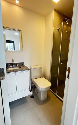 Apartamento à venda com 29m², 1 quarto e sem vaga Apartamento à venda com 29m², 1 quarto e sem vagaBanheiro